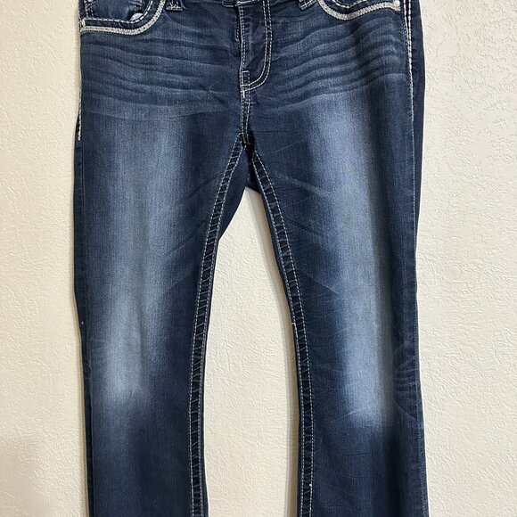 Day Trip,Virgo Bootcut,Women's Blue Jeans 30 R - Picture 1 of 16